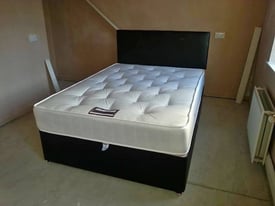 Double Divan bed with mattress |Double\King\single size bed frames and bed with mattresses