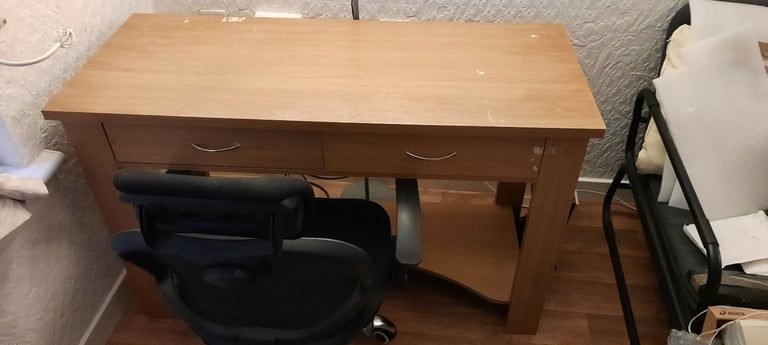Large Desk - Office - Man Cave - Garage - Shed - Up Cycle + FREE CHAIR