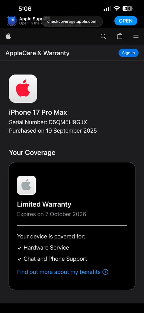 Apple iPhone 17 pro max deep blue 