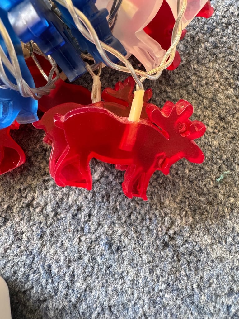 image for Reindeer string lights