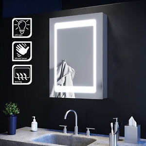image for New Led Cabinet Bathroom Mirror 500 x 700mm RRP £230 Our Price £150