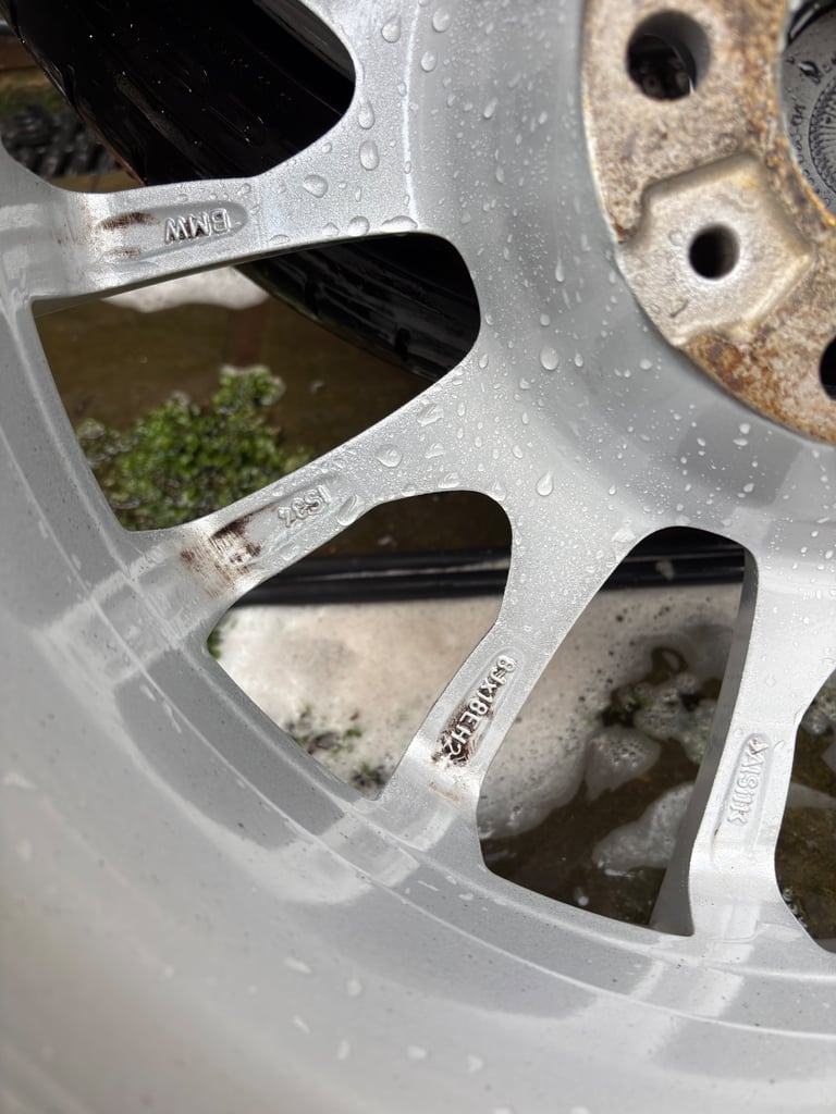 GENUINE BMW STAGGERED BBS 216m MOTORSPORT 320si ALLOY WHEELS.e90,e46,f20,f30