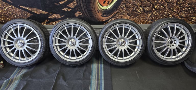 VW Audi Seat Skoda Ford Volvo Peugeot Team Dynamics 18 alloy wheels + 4 x tyres 225 40 18