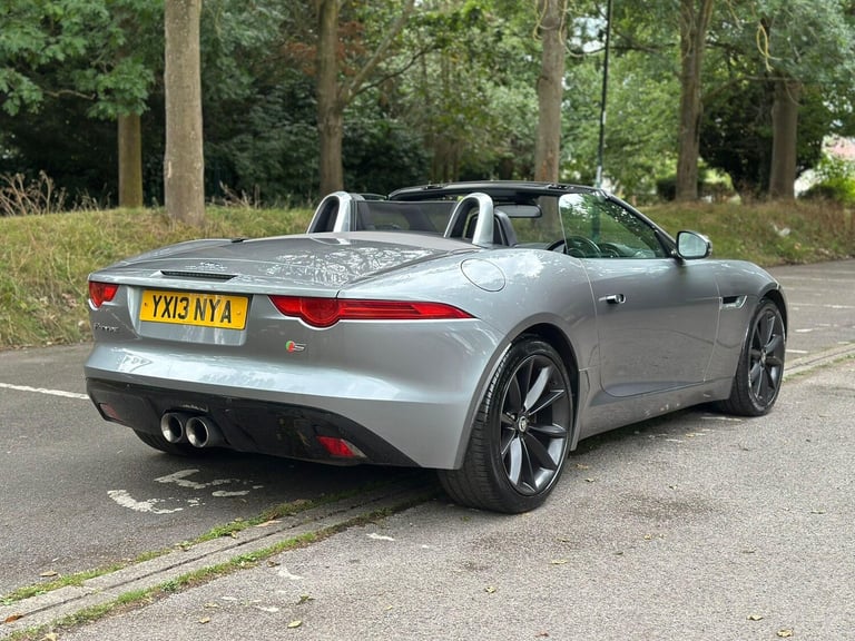 2013 Jaguar F-Type 3.0 Supercharged V6 S 2dr Auto CONVERTIBLE PETROL Automatic