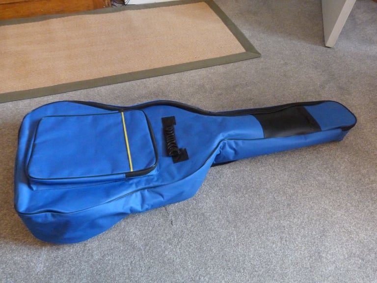 image for Soft Gutar Case (as new condition) plus free guitar - see description