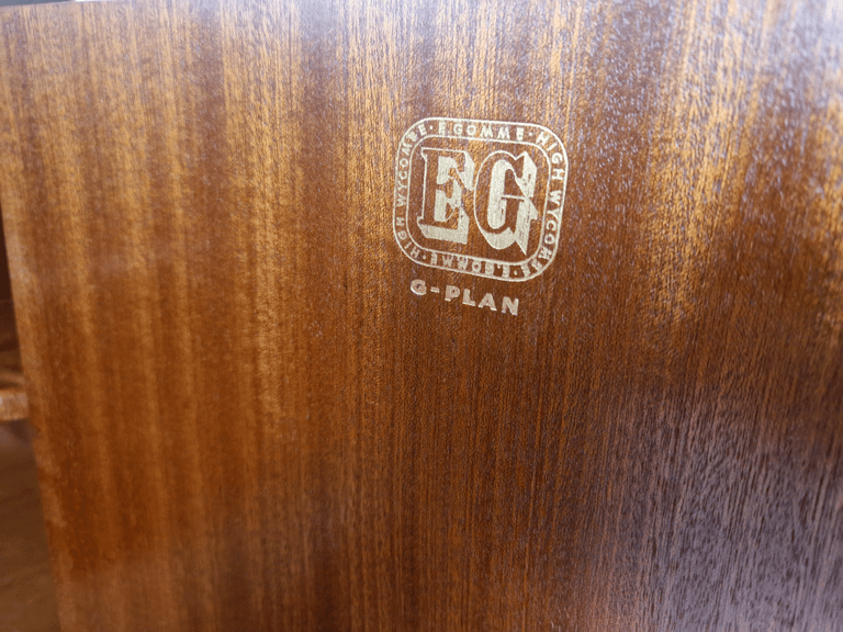 G Plan E Gomme Gold Label 1950's Medium Teak Danish Design Sideboard Credenza BL688