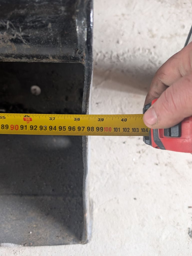 Excavator Digger set of 3 buckets 40mm pin Safelock quick hitch