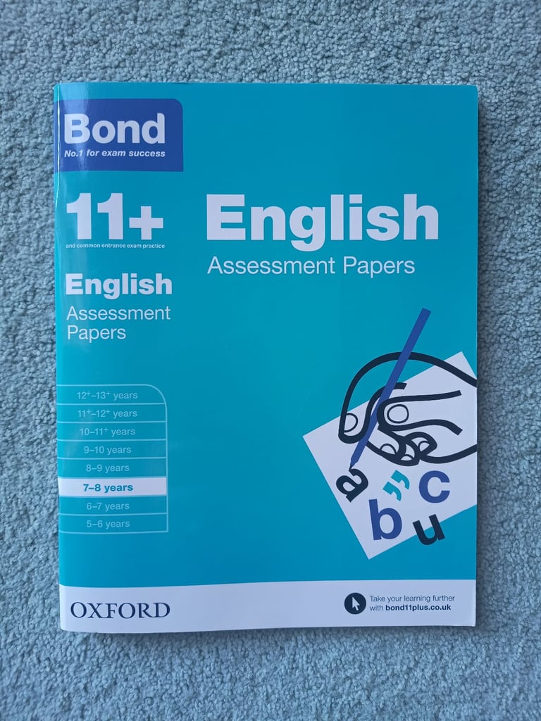 image for Bond 11+ English 7-8 years
