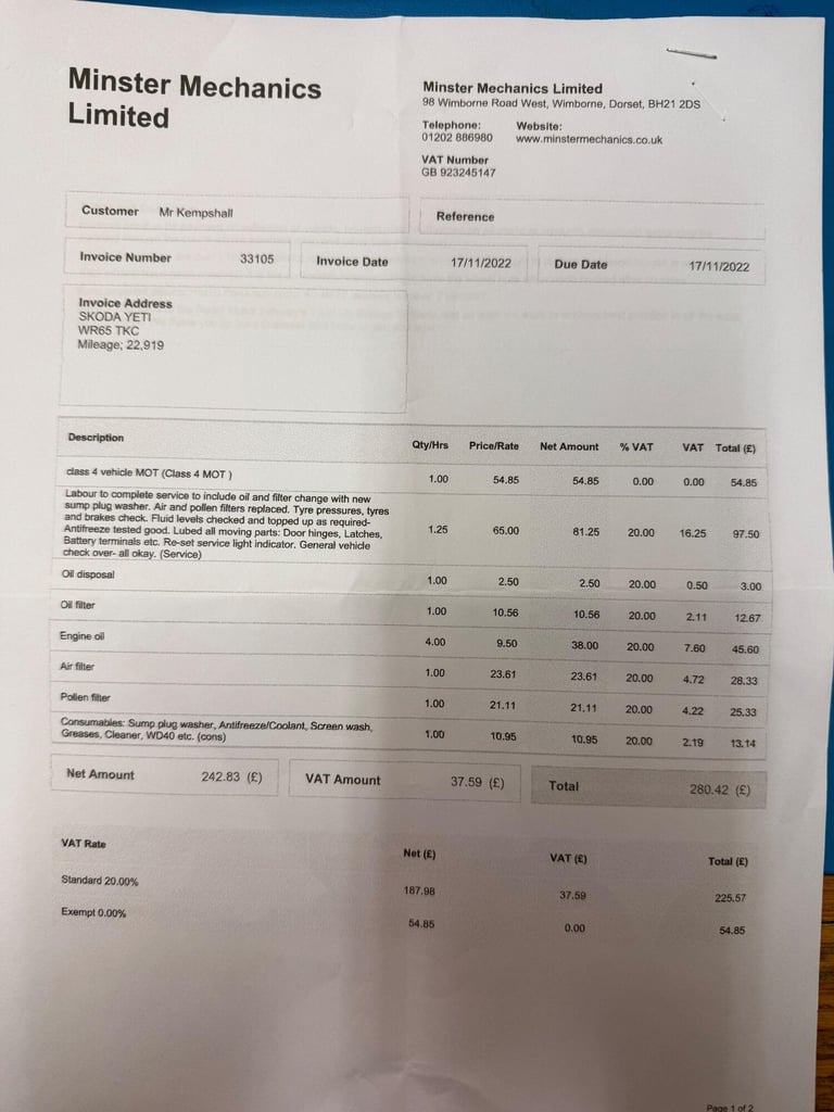 2015 Skoda Yeti 1.2 TSI SE L Outdoor DSG Euro 6 (s/s) 5dr HATCHBACK Petrol Automatic