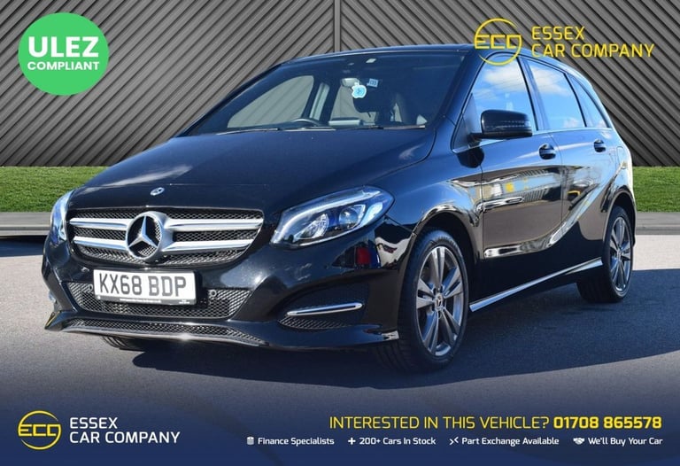 2019 Mercedes-Benz B Class 1.6 B180 Exclusive Edition (Plus) MPV 5dr Petrol Manual Euro 6 (s/s) (...