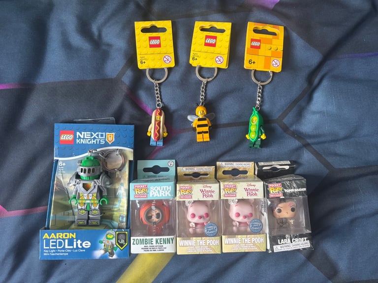 image for £5 each various keyrings