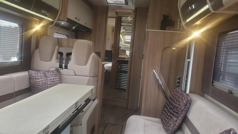 Fiat SWIFT KON-TIKI 650 motorhome 4 berth 4 seatsbelts Island bed 2020