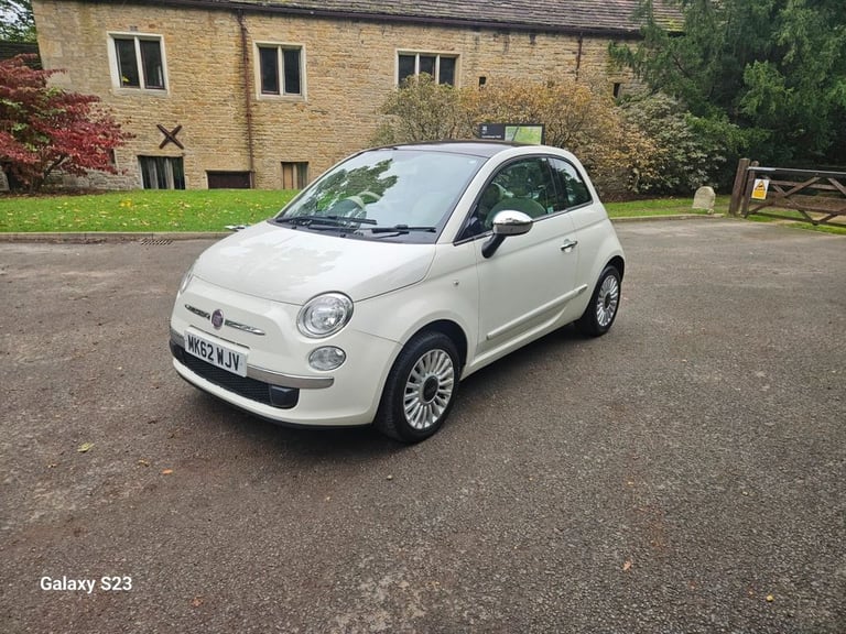 2012 Fiat 500 1.2 Lounge 3dr [Start Stop] HATCHBACK PETROL Manual