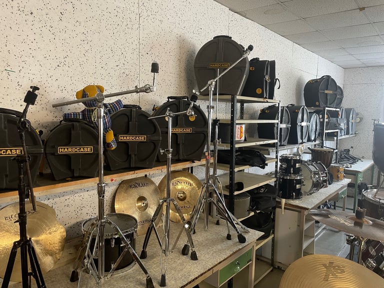 WHD jazz kit meinl cymbals.