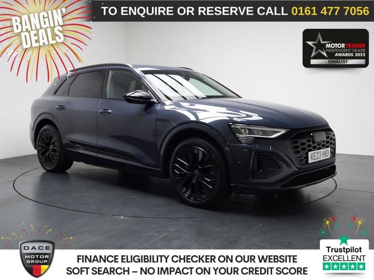2023 Audi Q8 e-tron 55 Black Edition SUV 5dr Electric Auto quattro 114kWh (11kW Charger) (408 p E...