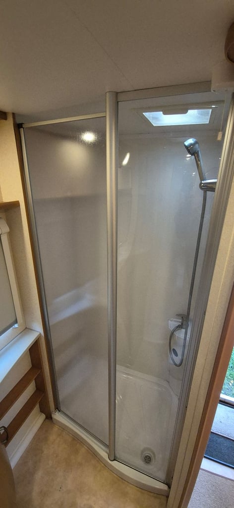 4 berth caravan with awning 