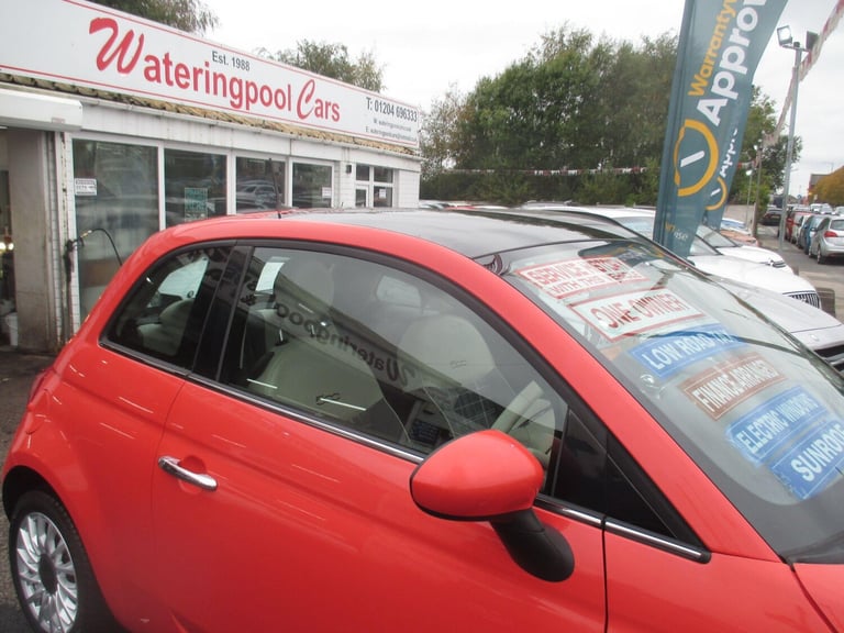 2016 Fiat 500 0.9 TwinAir Lounge Euro 6 (s/s) 3dr HATCHBACK Petrol Manual