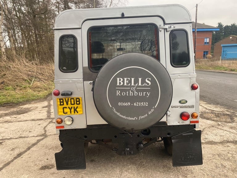 2008 Land Rover Defender 90 2.4 TDCi County Hard Top SUV 4WD SWB Euro 4 3dr PANEL VAN Diesel Manual