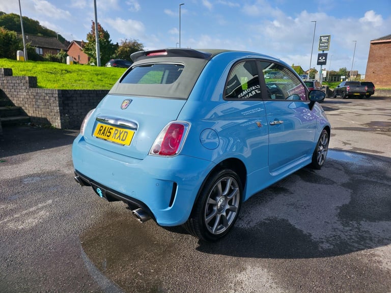 2015 Abarth 595 1.4 T-Jet Cabrio Euro 6 2dr CONVERTIBLE Petrol Manual