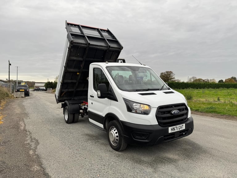Ford Transit 2.0 350 EcoBlue HD Leader single  Cab tipper Aircon 2dr ... 2021/71