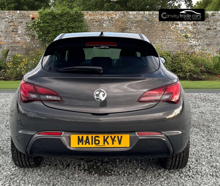 2016 Vauxhall Astra 1.4 Astra GTC Limited Edition T S/S 3dr Coupe Petrol Manual