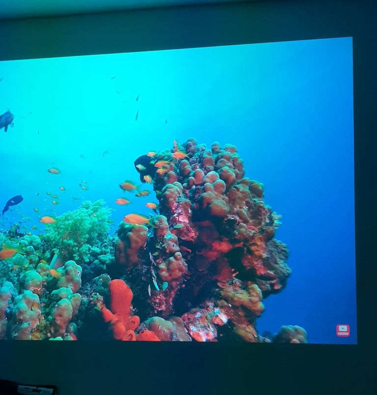 BenQ W1050 3D Ready DLP Projector 1080p full HD hdmi new lamp LONDON h