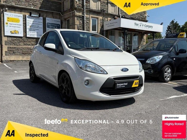 image for 2016 Ford Ka 1.2 Zetec White Edition Euro 6 (s/s) 3dr HATCHBACK Petrol Manual