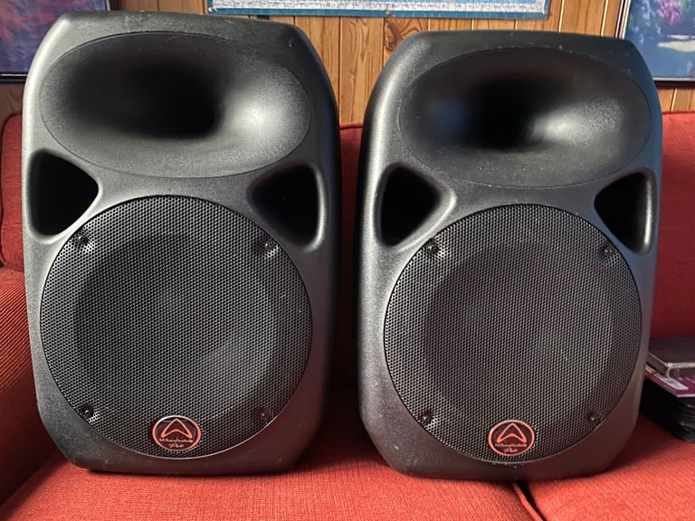 Complete PA System in great condition with  stands, all power leads and connections