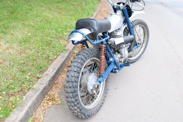 Greeves Scrambler 1964 Classic Motocross Twin Shock Runs and Rides