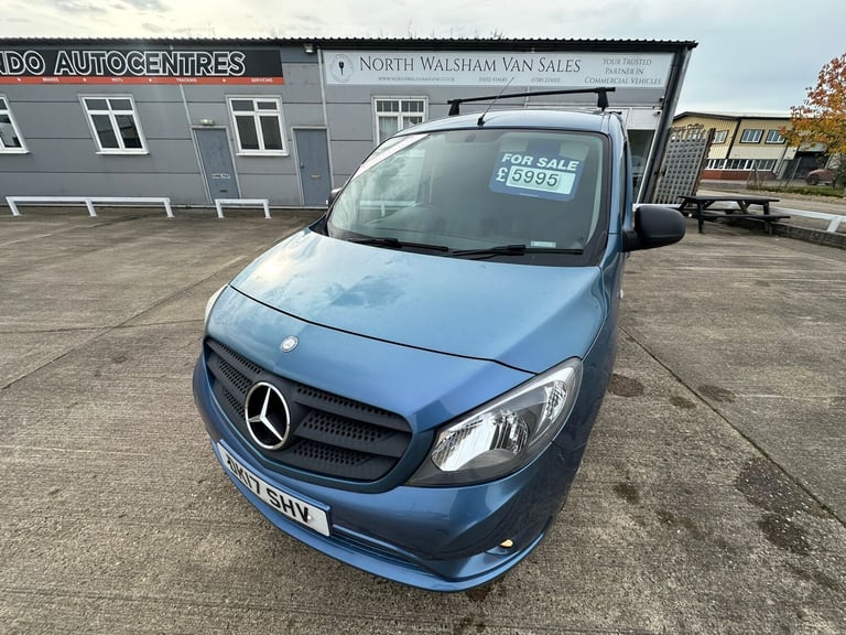 2017 Mercedes-Benz Citan 111CDI Crew Van PANEL VAN Diesel Manual