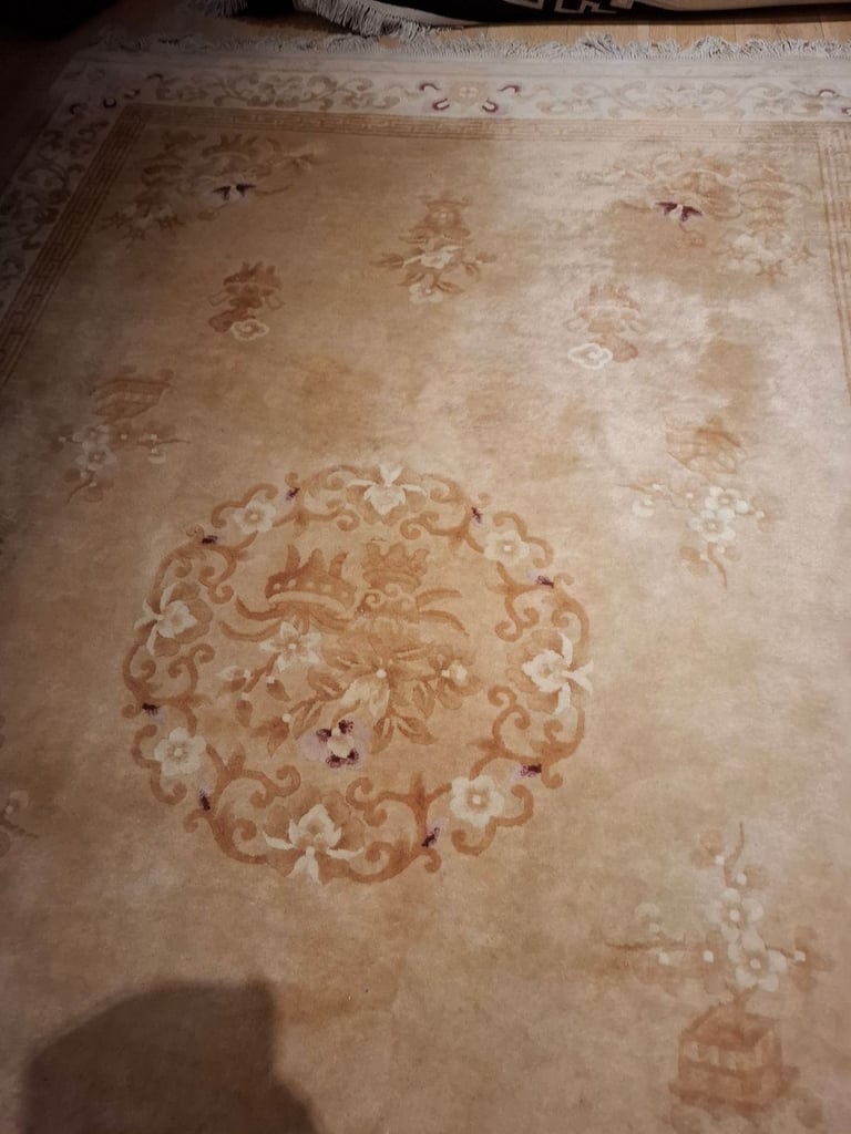 Chinese Rug Thick Wool  2.83m by 2m