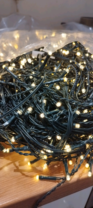 ANSIO Christmas Lights 1000 LED 45m, Icicle LightsFairy Lights& Warm ❗