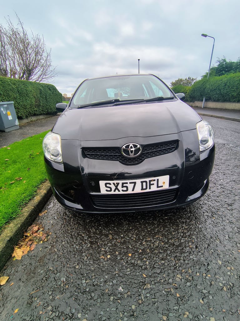 Toyota, AURIS, FULL MOT LOW MILEAGE, Hatchback, 2008, Manual, 1598 (cc), 5 doors