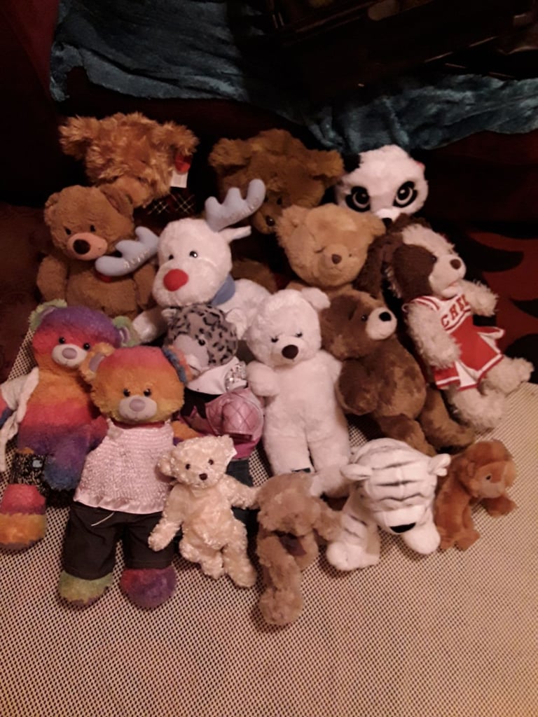 A selection  of  teddy bears 
