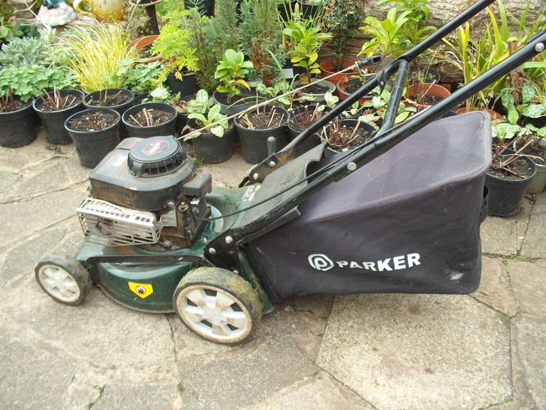 Petrol Mower (full working order) With Grass Collection Box