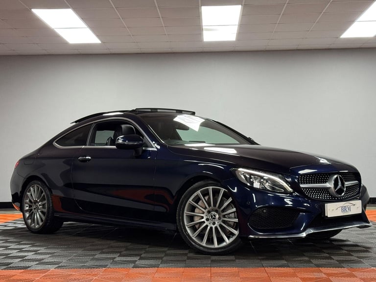 2017 Mercedes-Benz C Class 2.1 C250d AMG Line (Premium Plus) G-Tronic+ Euro 6 (s/s) 2dr COUPE Die...