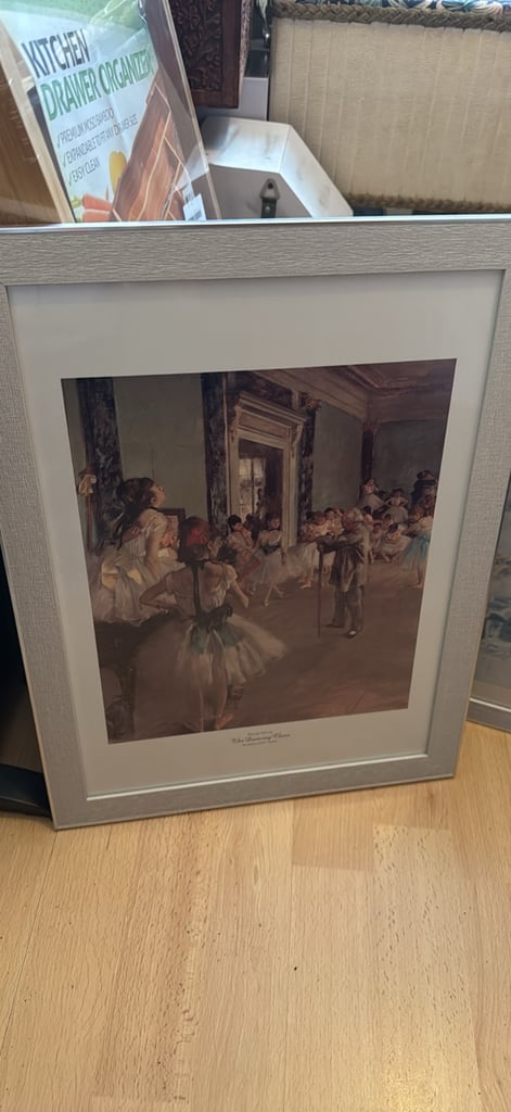 Set of prints framed 