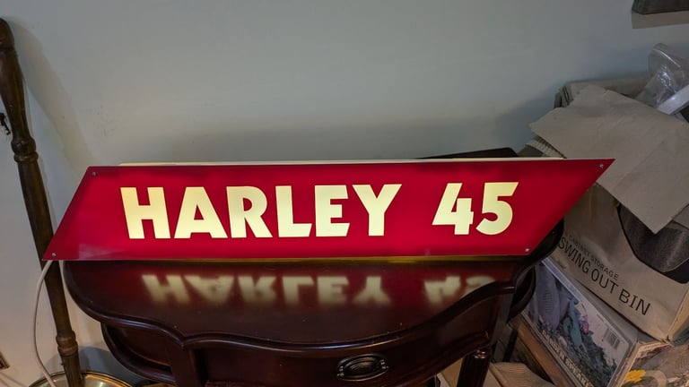 image for Harley Davidson wall light 