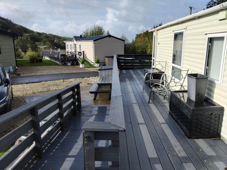 Static Caravan On Site 