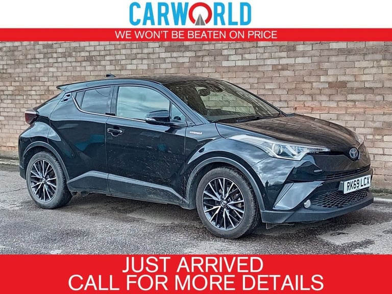 2019 Toyota C-HR 1.8 VVT-h Excel SUV 5dr Petrol Hybrid CVT Euro 6 (s/s) (122 ps) HATCHBACK PETROL...