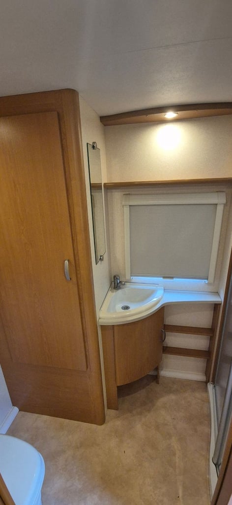 4 berth caravan with awning 