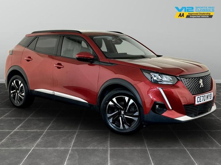 2020 Peugeot 2008 1.2 PureTech Allure Premium Euro 6 (s/s) 5dr Manual SUV Petrol Manual