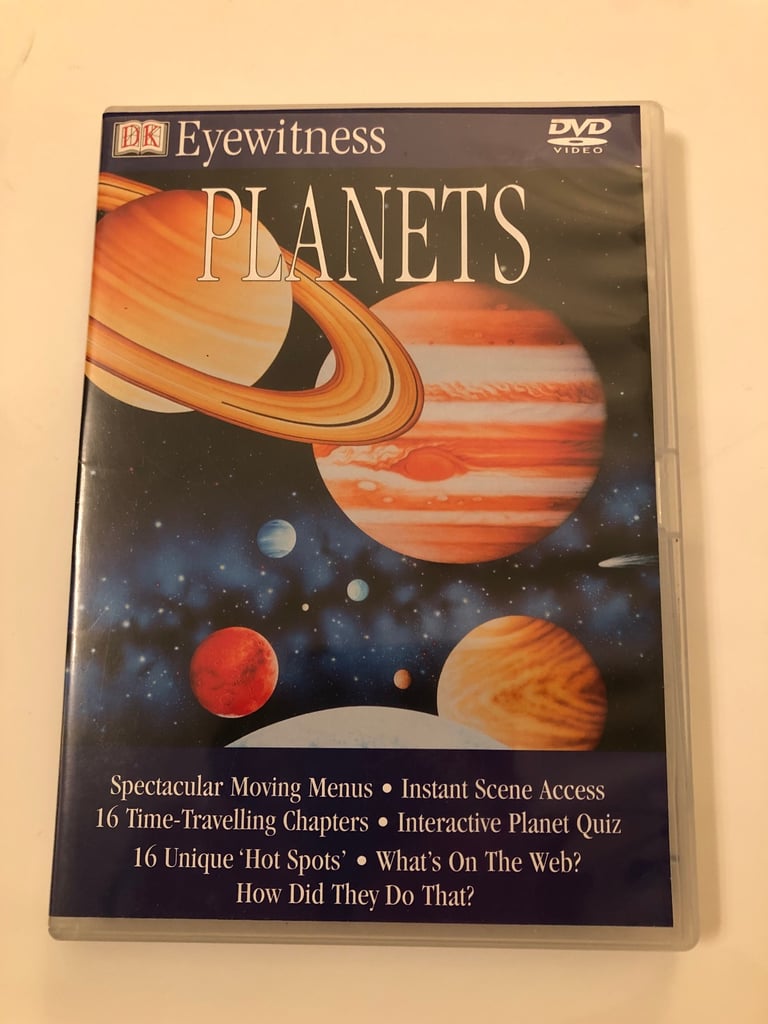 SOLAR SYSTEM BOOK PLUS PLANETS DVD