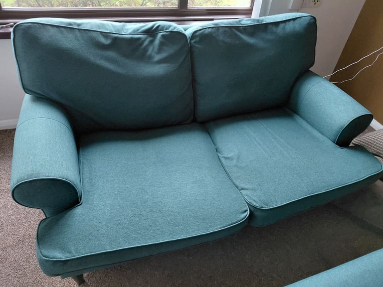 Two seat sofa with stool for sale!!