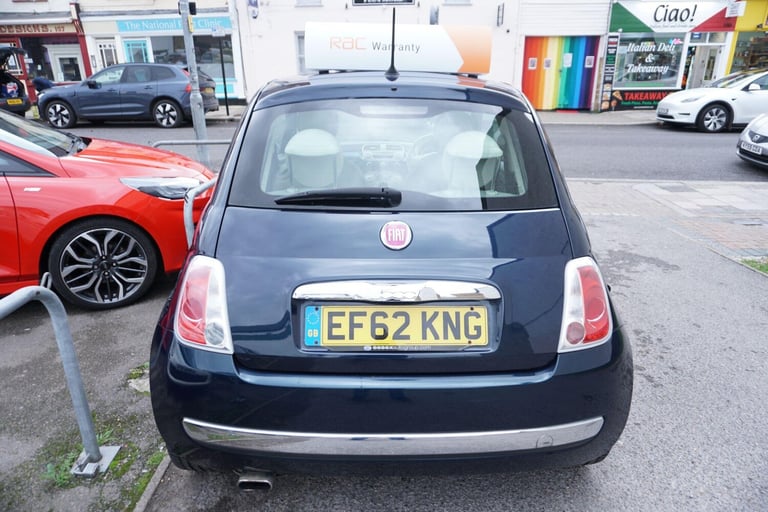 2012 Fiat 500 1.2 Lounge Euro 4 3dr HATCHBACK Petrol Manual