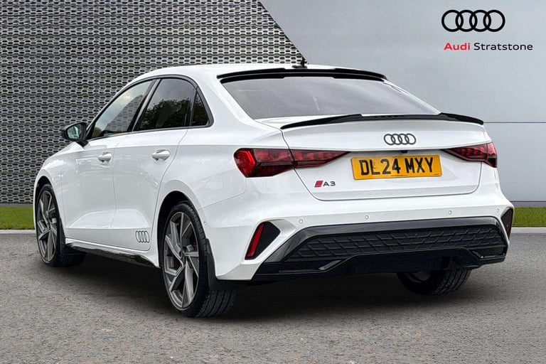 2024 Audi A3 35 TFSI Black Edition 4dr S Tronic Saloon Petrol Automatic