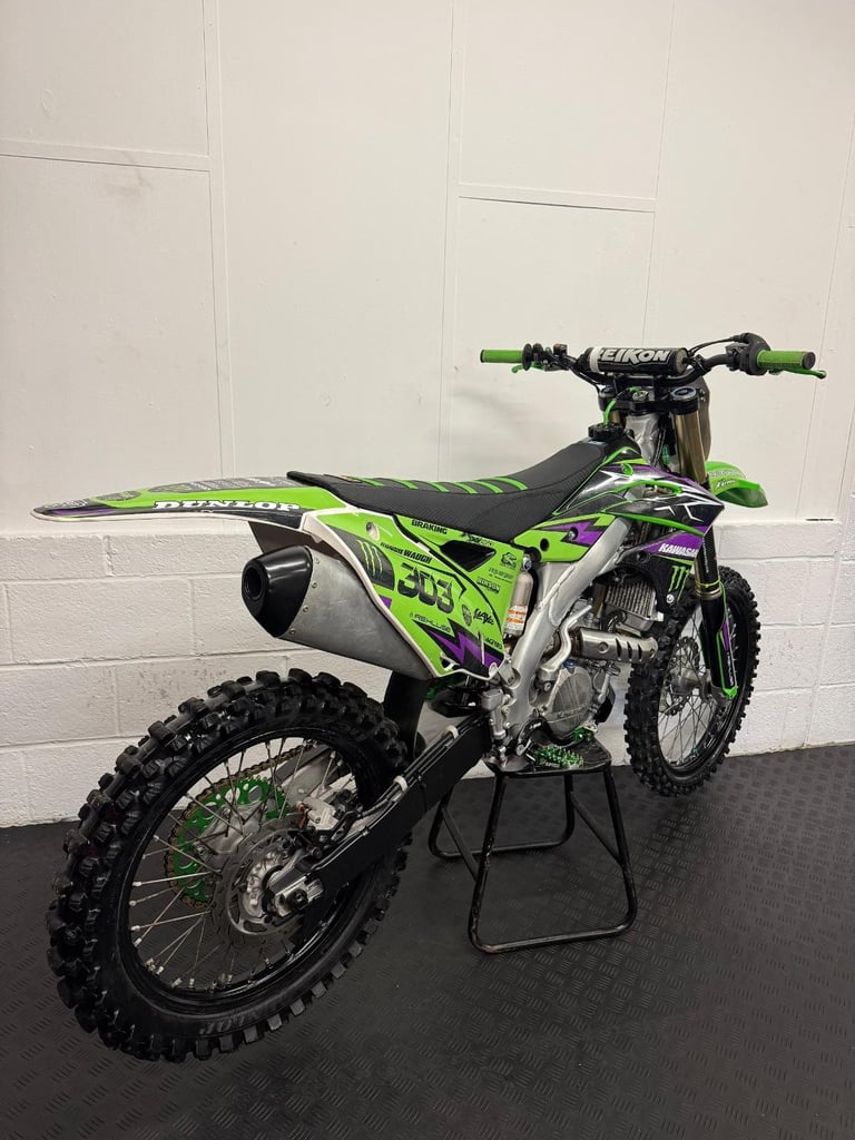 2014 Kawasaki KXF 250 Motocross bike with warranty 