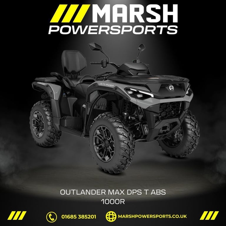 Outlander MAX DPS 1000R 2026 - Can-am Main Dealer - Reserve NOW!