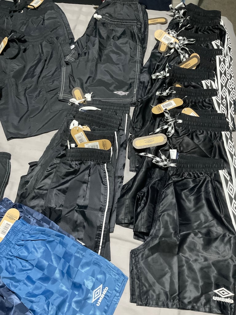 Over 50 sports shorts various junior sizes.  £10 for the lot