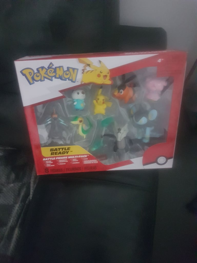 image for Pokeman Ready battle 8 figures 